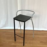 Pair of designer bar/kitchen stools "Rio", PASCAL MOURGUE for ARTELANO