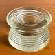 Vintage glass paperweight tray