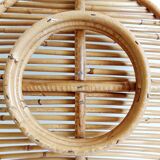 Vintage bamboo basket