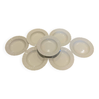 Set de 6+1 assiette creuse B&C Limoges