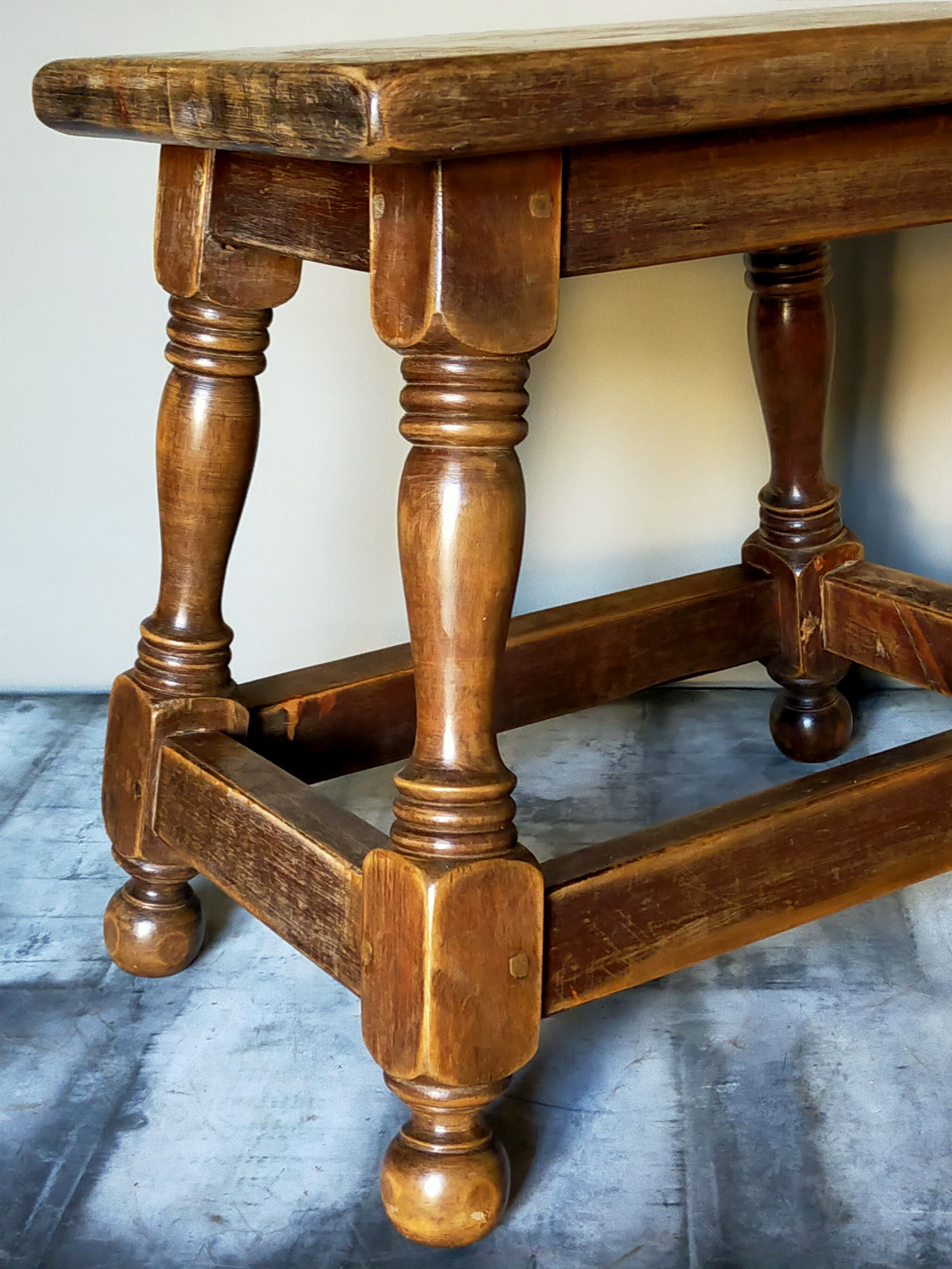 19th century wooden stool