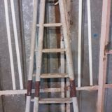Wooden stepladder