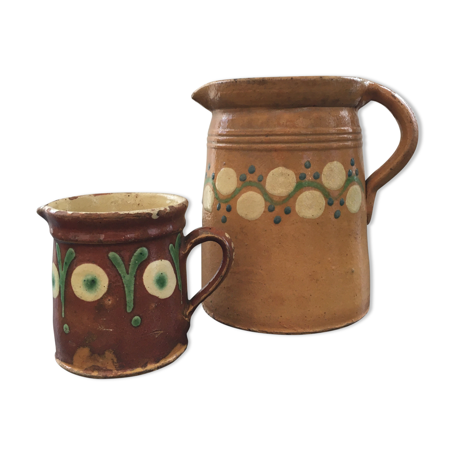 Lot of 2 old pitchers