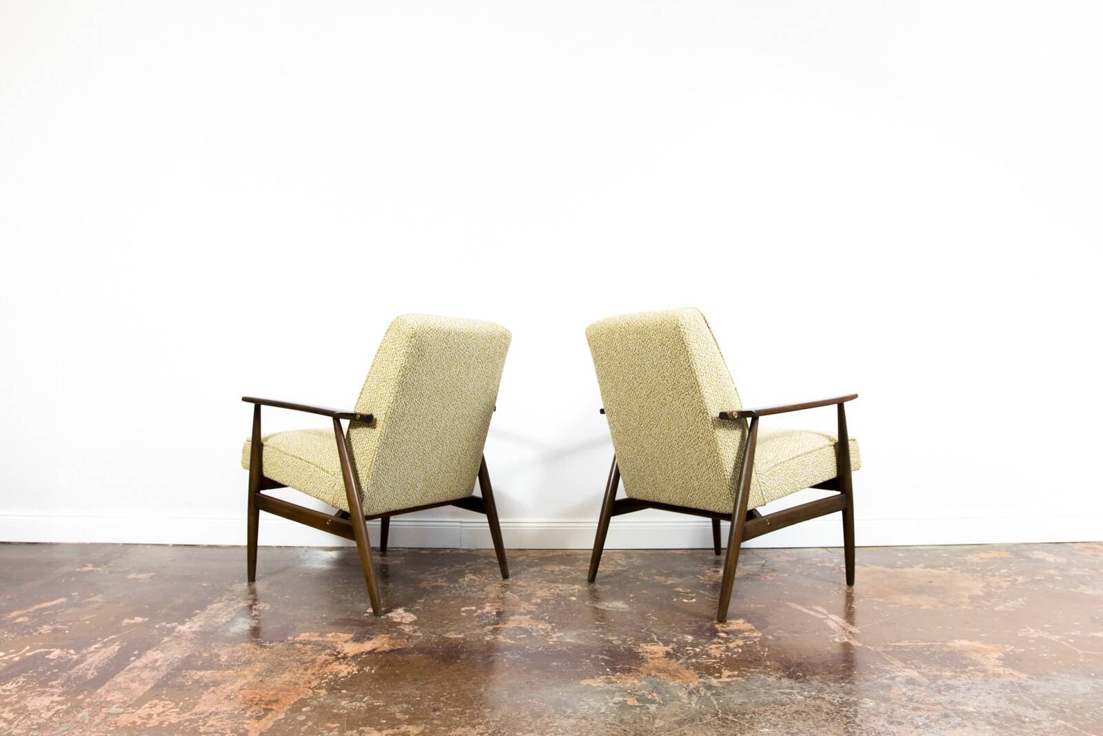 Pair of Type 300 190 Armchairs by H. Lis, 1960s
