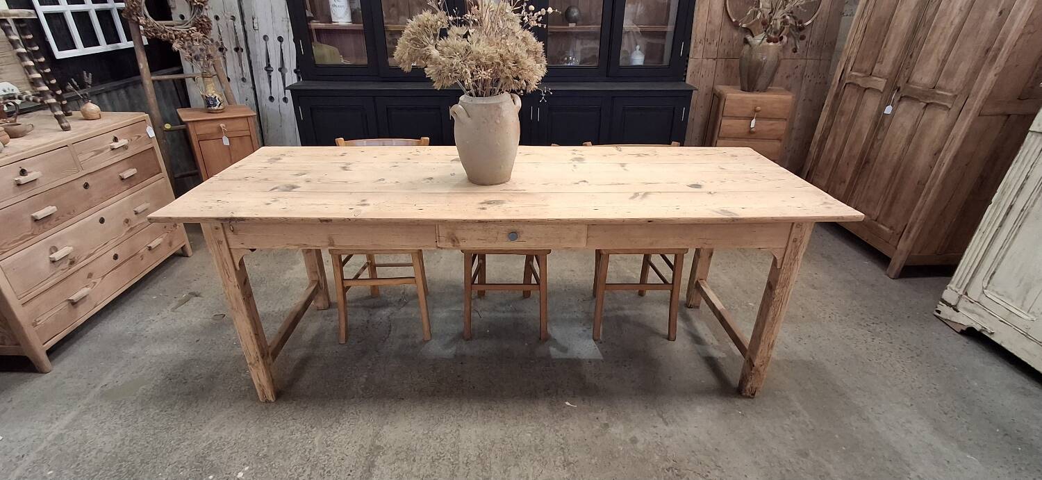 Old farmhouse table