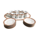 Complete service in Limoges porcelain