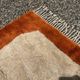 Terracotta and beige Moroccan Mrirt rug 340x230 cm – framed pattern