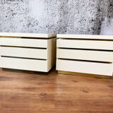 Pair of bedsides Jean Claude Mahey