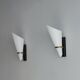 1950s wall sconces - Plexiglass and brass - wall sconces - Stilnovo Arteluce Stilux