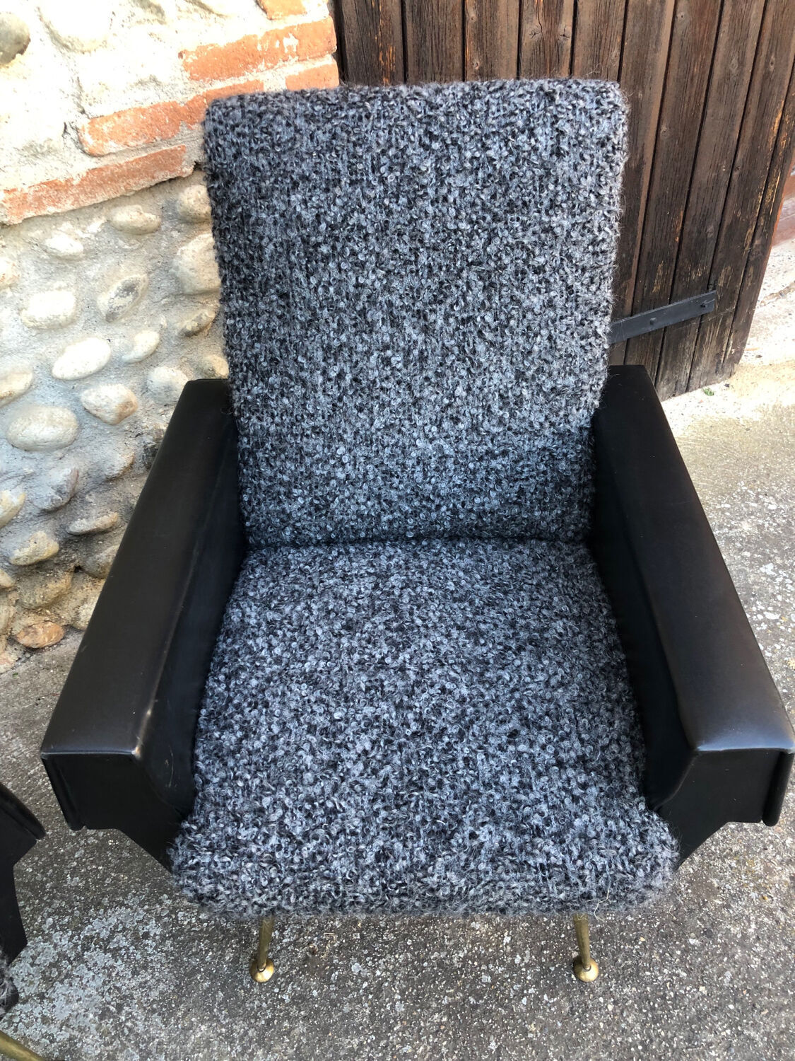 Pair of armchairs 60's