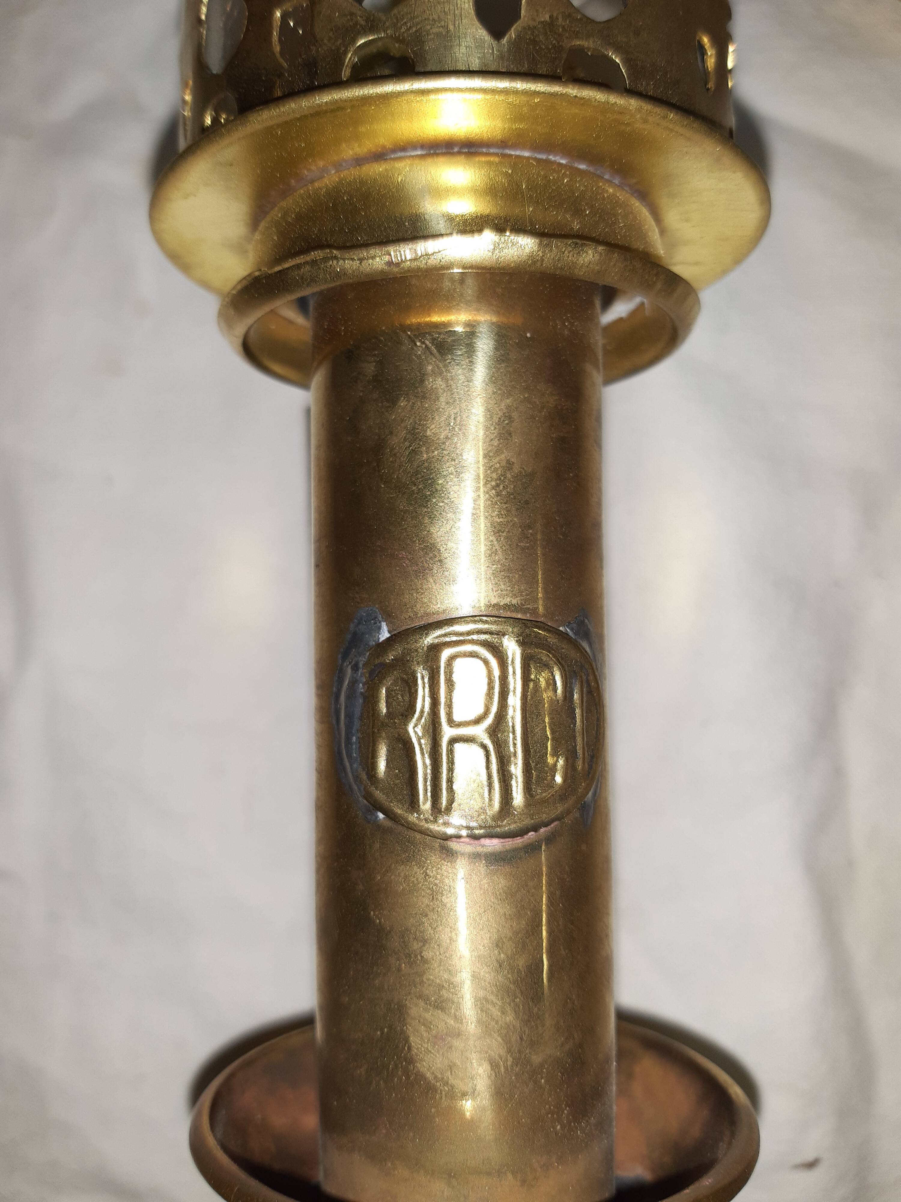 Pair of RRCI train sconces