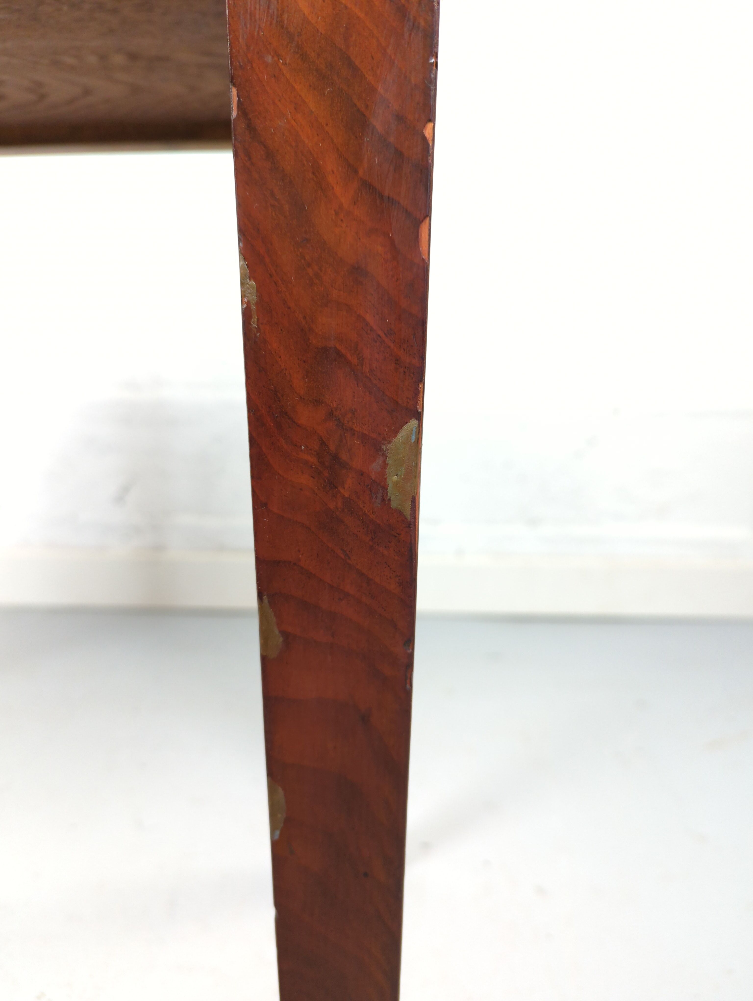 Game table wallet mahogany veneer era empire