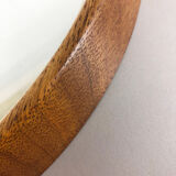 Oak wood mirror, 45cm, made in Germany