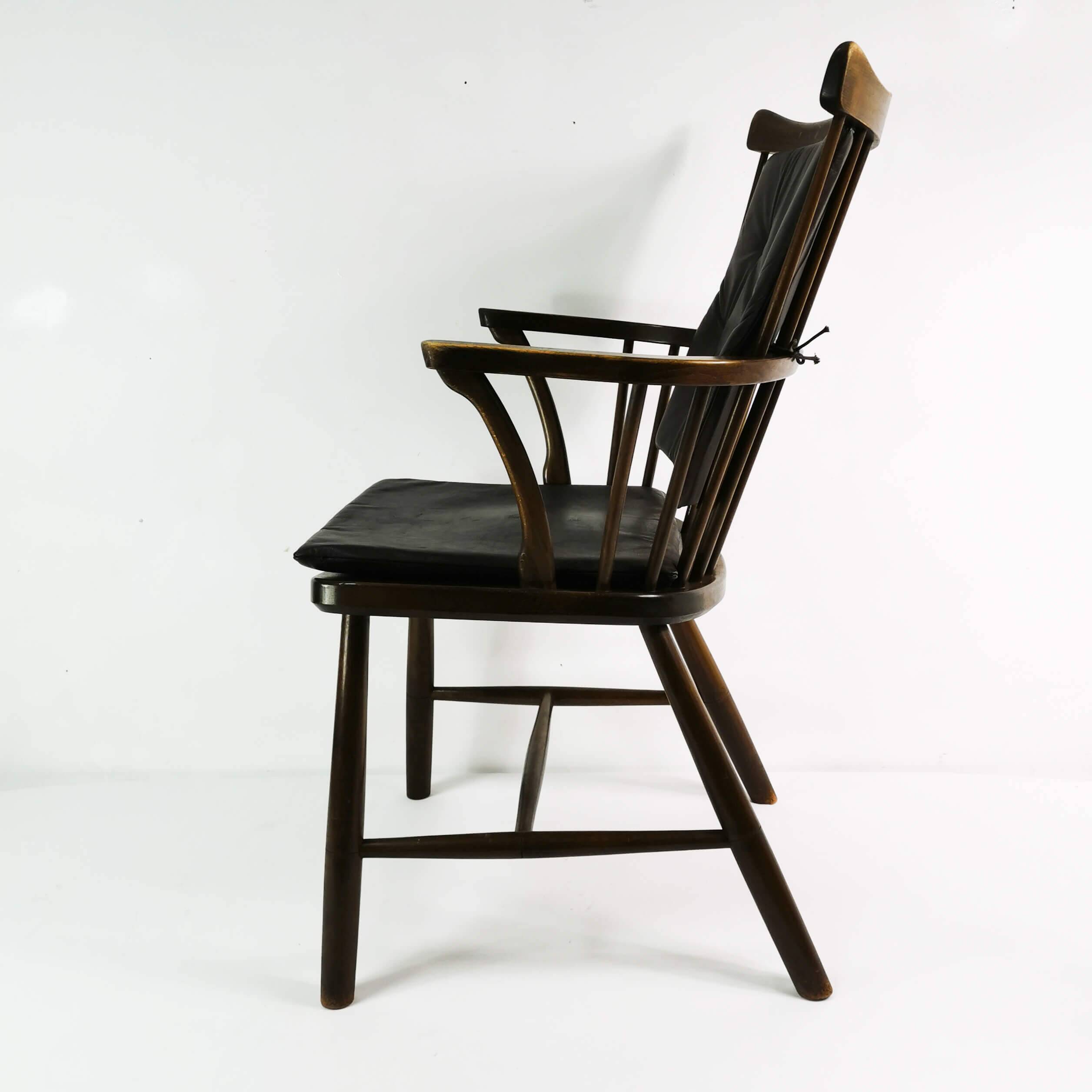 Designer chair, Fredericia Stolefabrik, designed by Borge Mogensen, Denmark