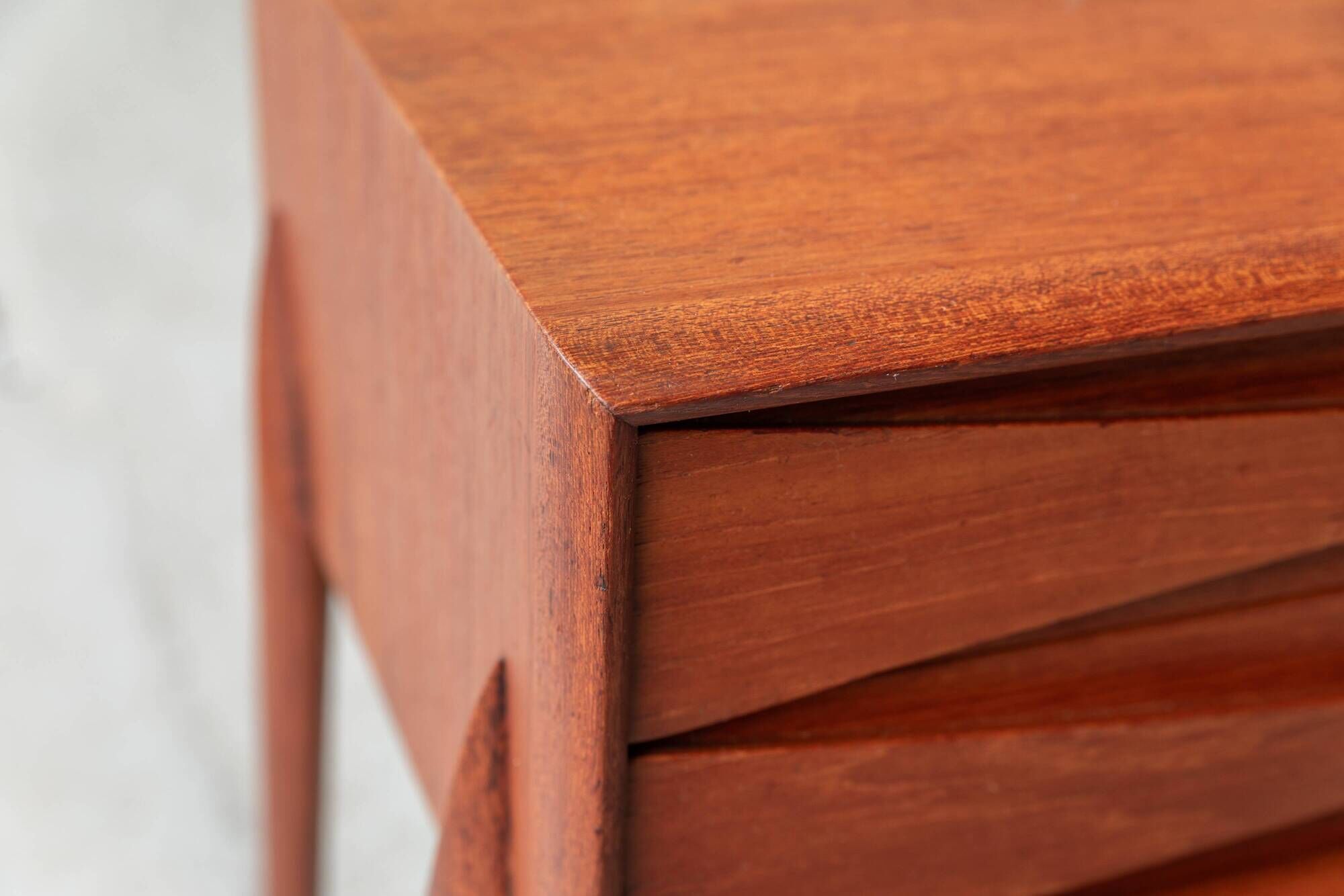 Rare chest of drawers by Rimbert Sandholt, Denmark, 1960's