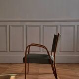 Fauteuil Bow Woods par Wilhem Von Bode pour Steiner