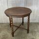 Antique pedestal table