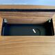 Roche Bobois Calligraphe desk in Canaletto walnut