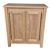 Buffet ancien en chêne blond massif