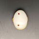 Decorative egg in Limoges porcelain Ladybug pattern
