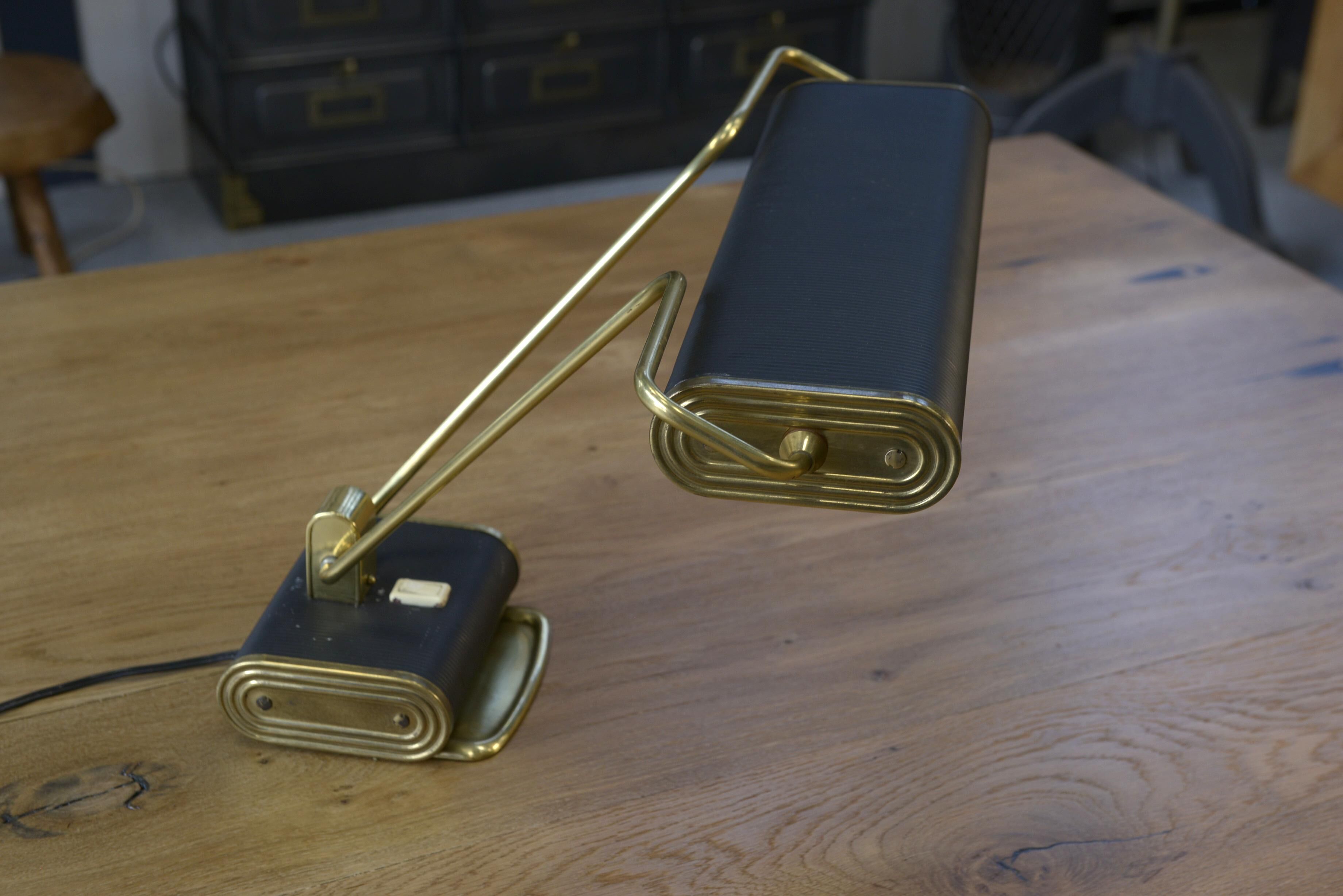 Desk lamp by Eileen Gray for Jumo model N71