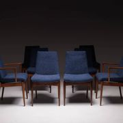 Mid-century modern chairs - set of 8