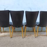 Lot of 4chaises Bauman essor
