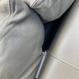 Roche Bobois 3-seater sofa in beige leather