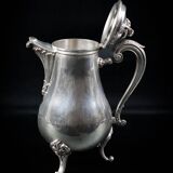 CHRISTOFLE Collection Marly - Théière balustre en métal argenté - XXème