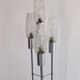 Four-light staircase lamp, France around 1970.