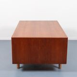 Teak desk from 1950s Danish modern architecture