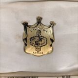 Service à poisson vintage 24 pièces avec coffret toile de Jouy – métal