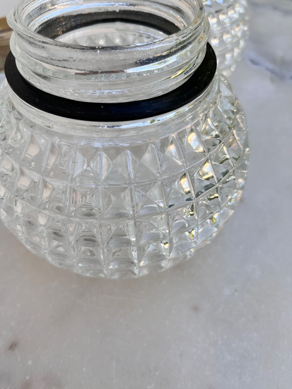 Ceiling lamps 1960 in bakelite glass