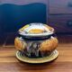 Mid-Century Vallauris Ceramic Box with Earthy Glaze, France, 1950s