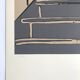 Antonio recalcati, untitled, 1974. original screenprint signed in pencil