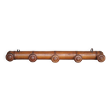 Vintage wall coat rack, wooden coat rack, wooden hooks, hooks.