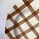 Deep plates Moulin de Loups gingham Glasgow model