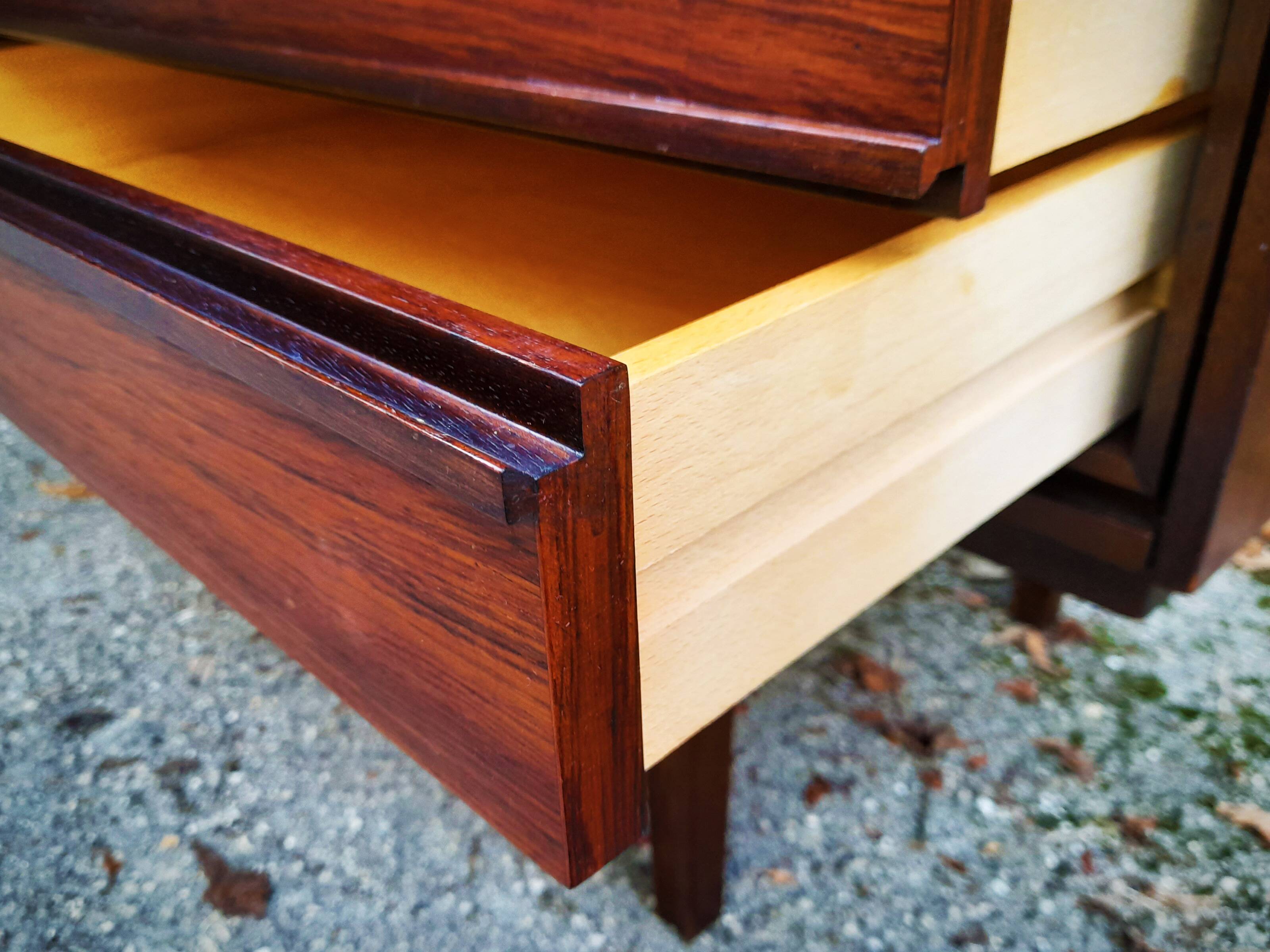 Large Scandinavian rosewood sideboard