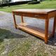 Wooden Drapery Table, 3 Drawers.
