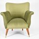 Fauteuil allemand, 1960, entièrement restauré,
