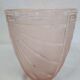 Schneider art deco ice vase