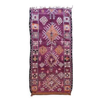 Vintage Moroccan Rug - 404 x 190 cm