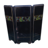 Art-deco sheet metal firewall screen