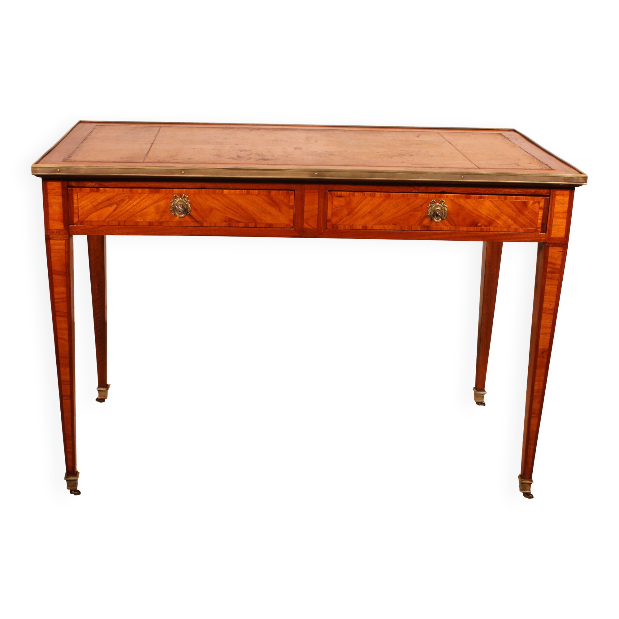Louis XVI Period Marquetry Desk - 18th Century