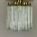 60s 70s lamp light ceiling lamp Limburg glass chandelier design 60s 70s
