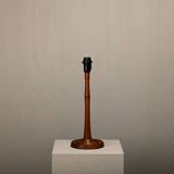 Scandinavian Art Deco Table Lamp in Teak, Denmark 1940s