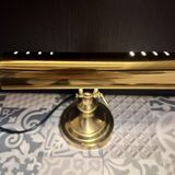 60s brass notary lamp
