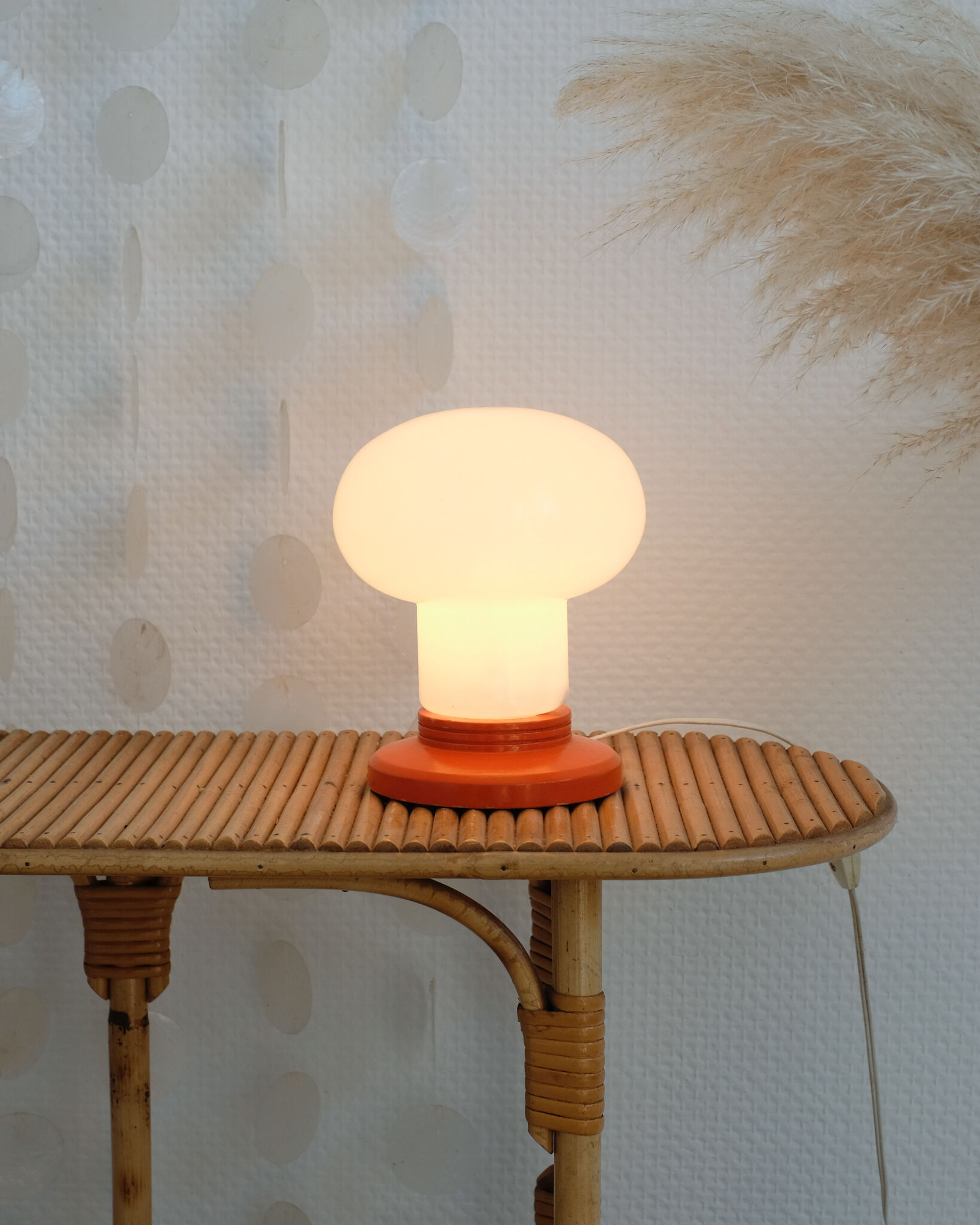 Mushroom lamp 70s