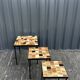 Mado jolain trio de tables basses
