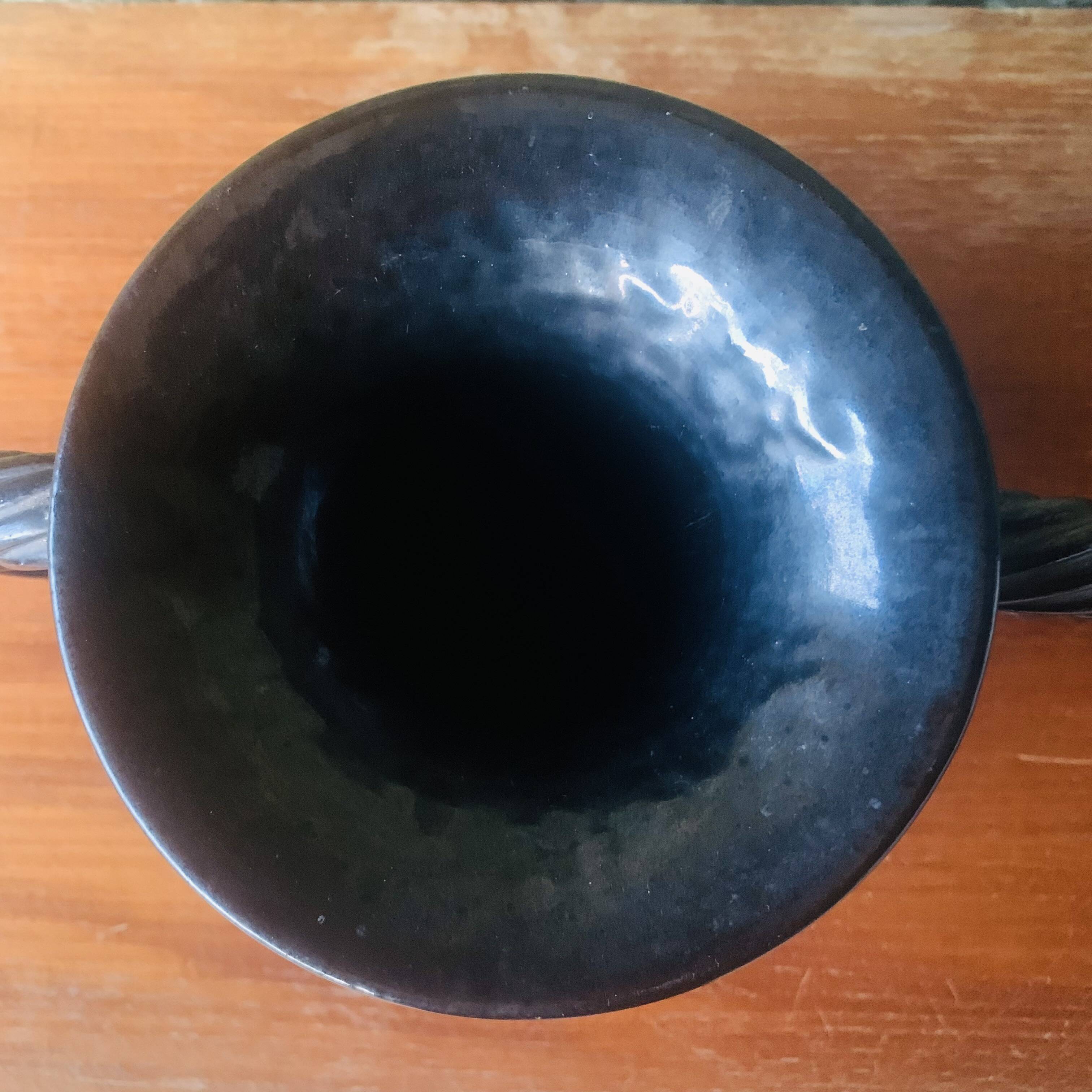 Vintage Vallauris vase signed B. Rubino